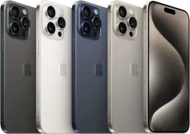 iPhone 15 Pro Max - coloris