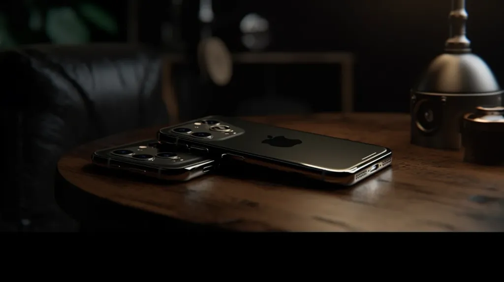 iPhone 15 Pro Max vs Appareil photo - illustration