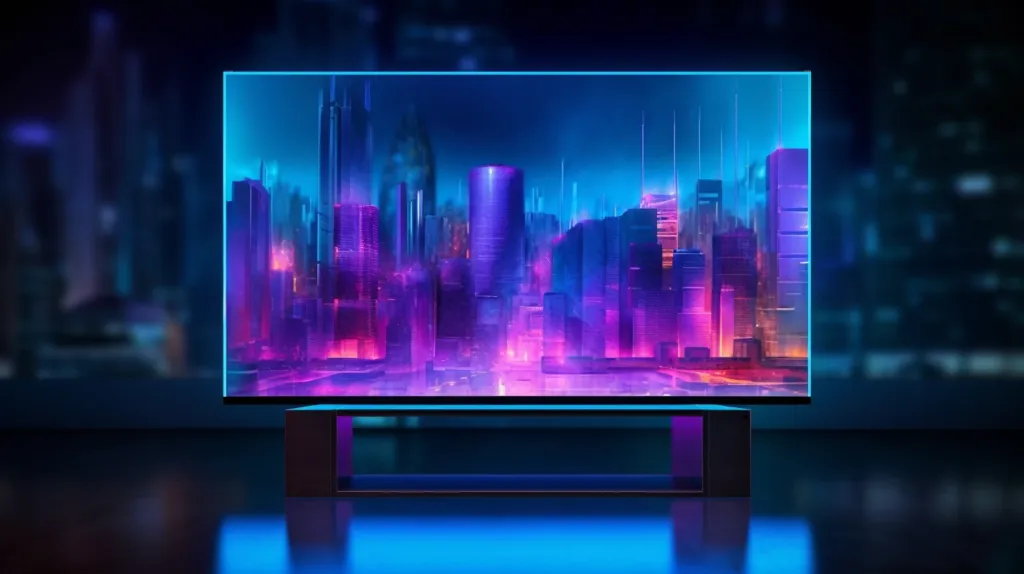 TV Samsung S90C OLED - illustration face