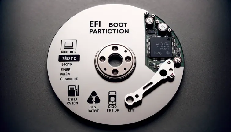 Déplacer partition démarrage EFI