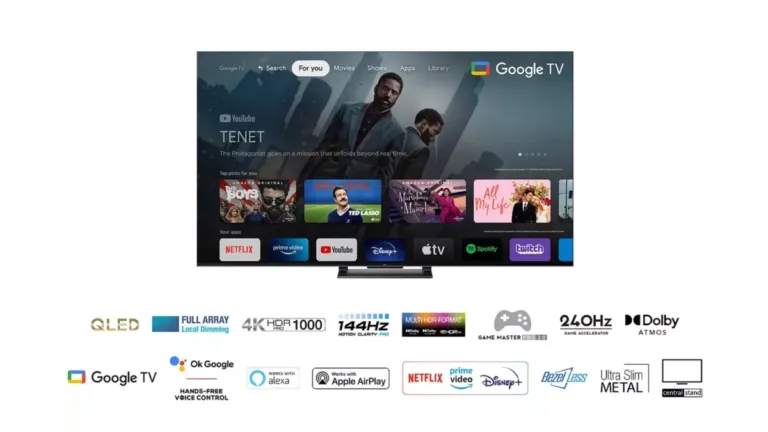 fonctionnalité TCL C745