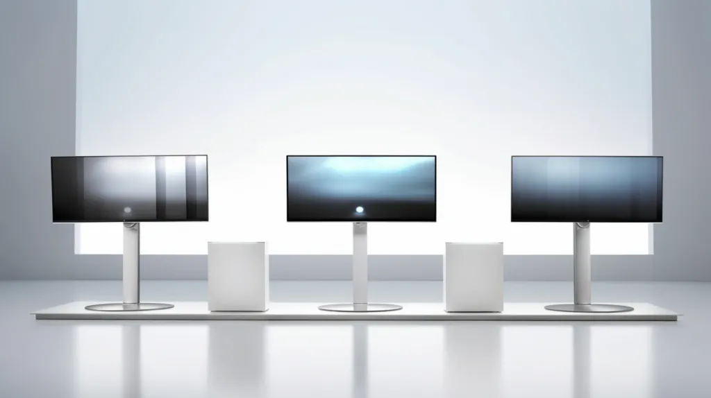 moniteurs OLED - progression des ventes