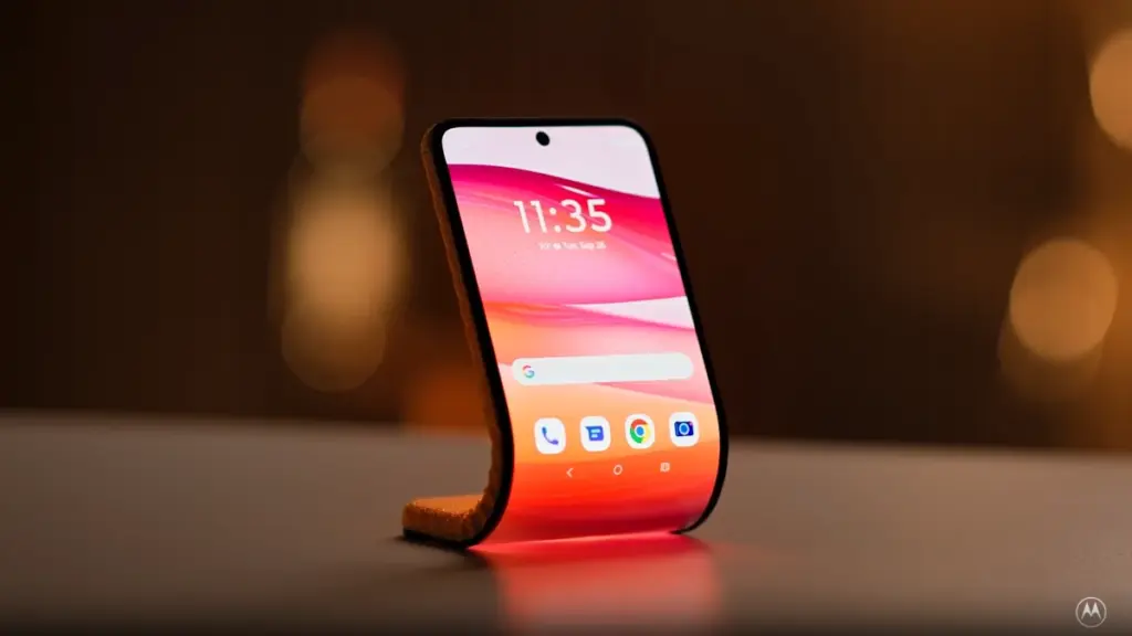smartphones flexibles chez Motorola