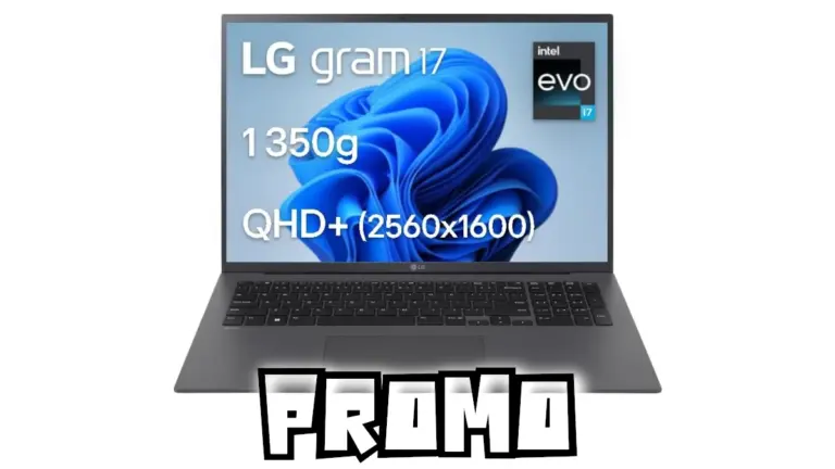 Promo PC Portable LG Gram 17″ à 1199€ (-41%) – Black Friday