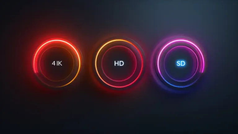 débit minimum Netflix SD HD 4K