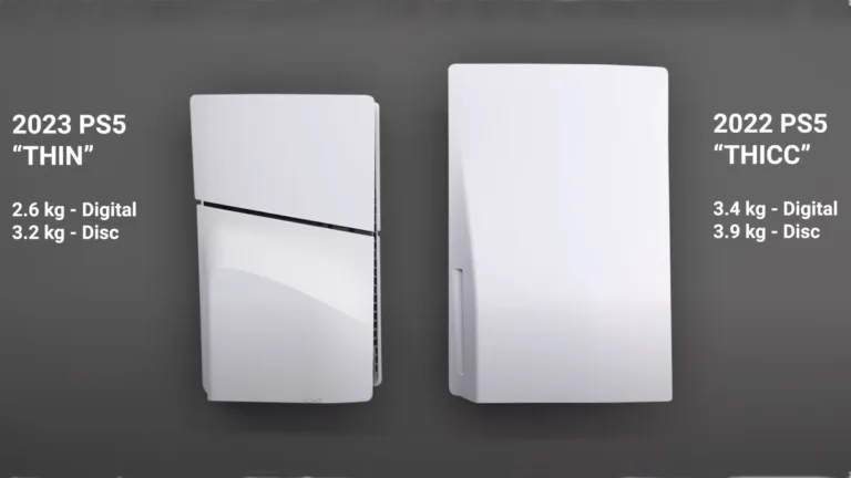 PS5 Slim 2023 vs PS5 2022