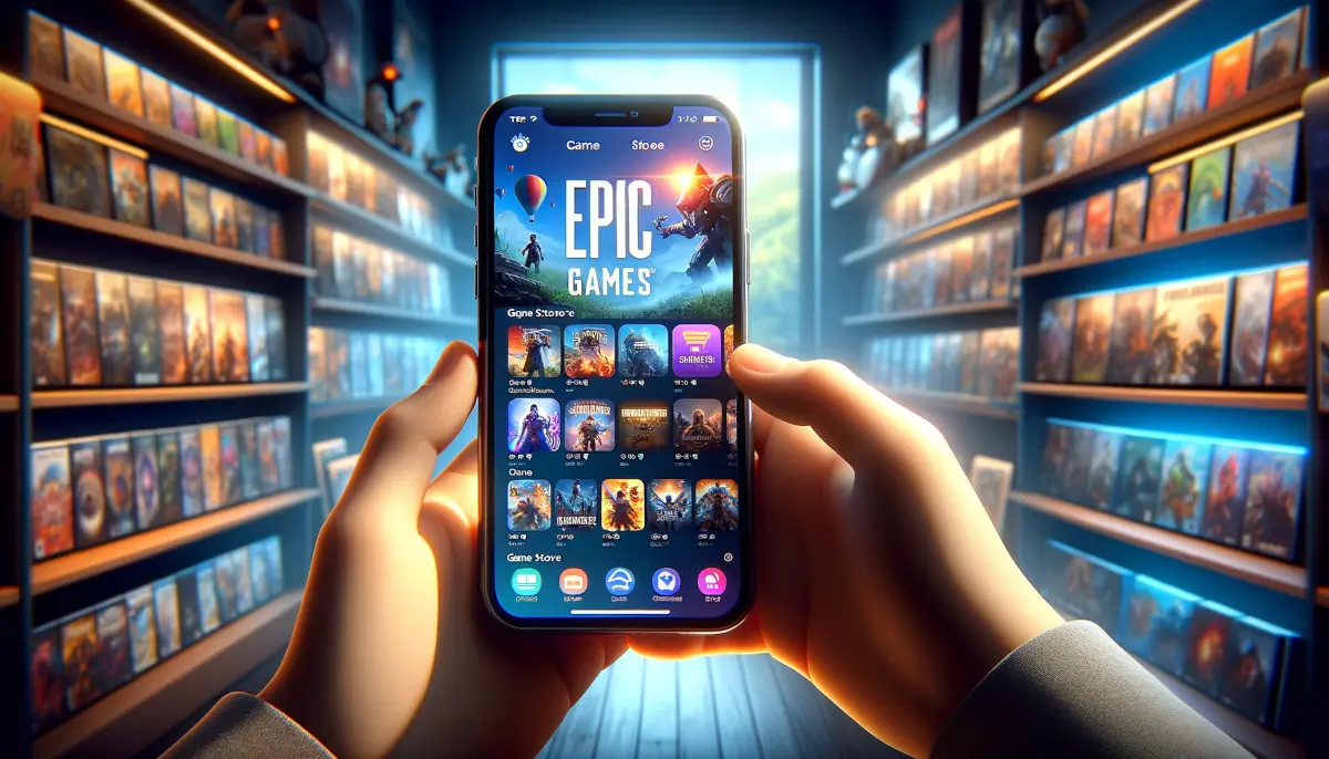 Epic magasin application iOS