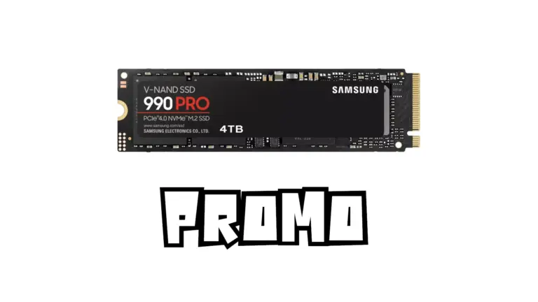 Promo Samsung 990 Pro 4To 274€ (-24%) : le meilleur SSD Gen 4