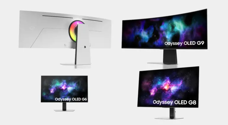 Les nouveaux écrans Odyssey OLED Samsung : 27″, 32″ et 49″