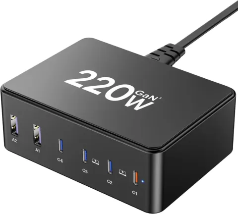 Chargeur rapide USB 220W