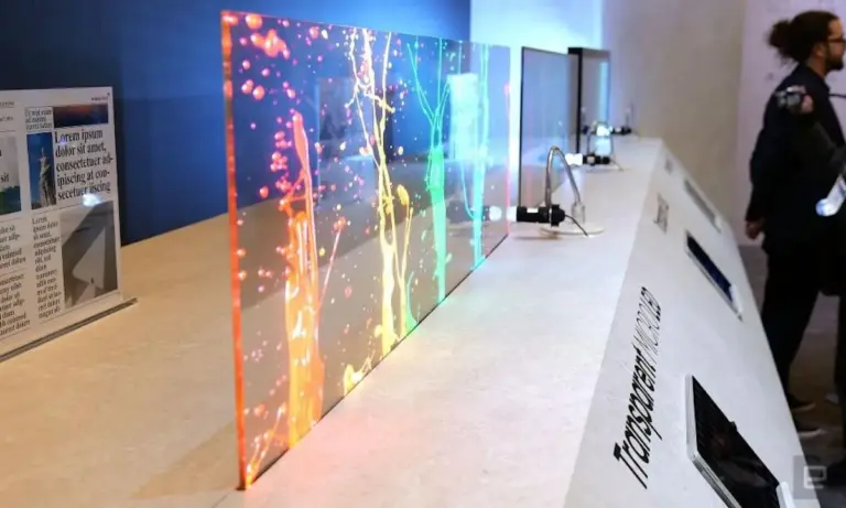 Samsung dévoile le premier écran MicroLED transparent