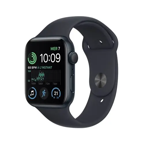 Apple Watch SE deuxième génération - noire minuit