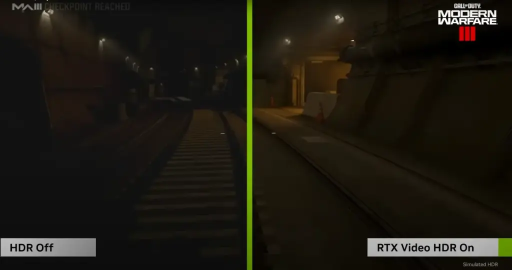 Nvidia RTX Video HDR - exemple