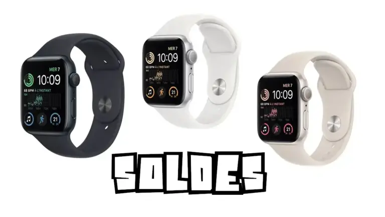 Promo Apple Watch SE à 199€ (-36%) pour la fin des soldes