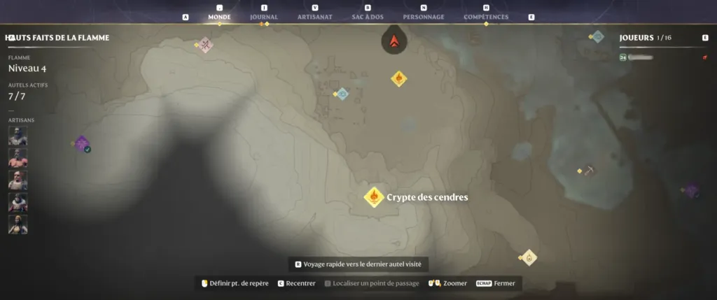 Enshrouded - Crypte des cendres