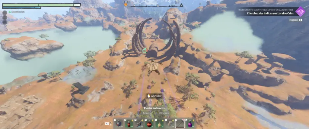 Enshrouded récolter os fossilisé