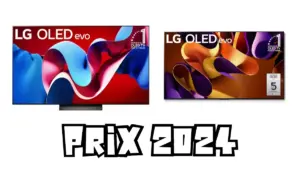 LG prix TV OLED 2024