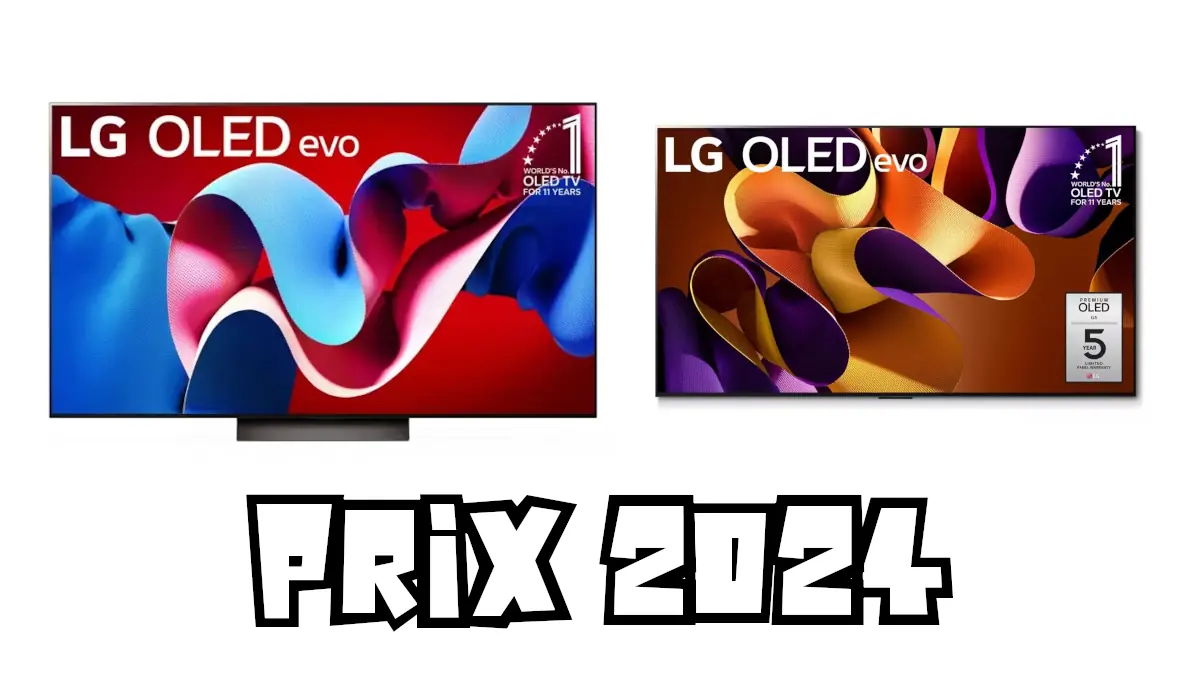 LG prix TV OLED 2024
