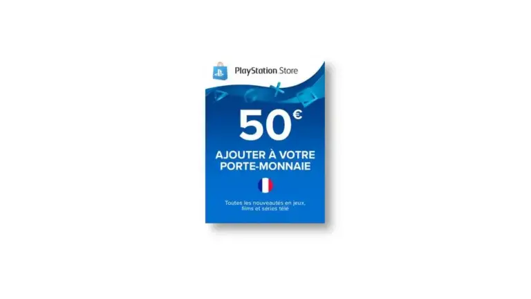 Promo Carte PSN 50€ à 40€ (-18%) : bon plan et code promo