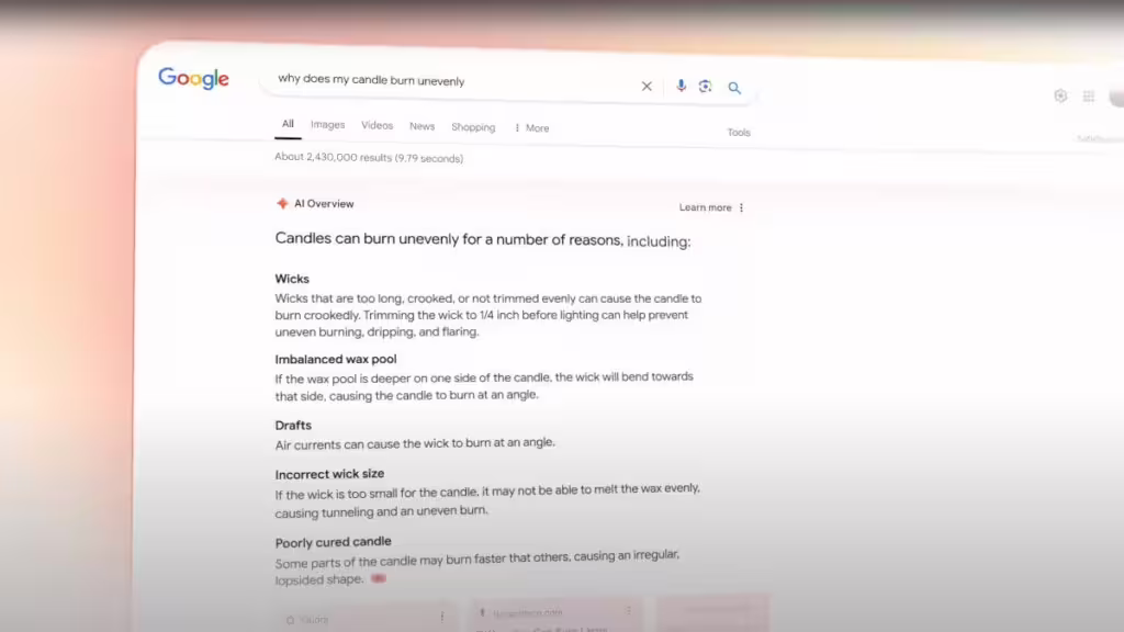 Google Seach IA présentation conférence IO 2024