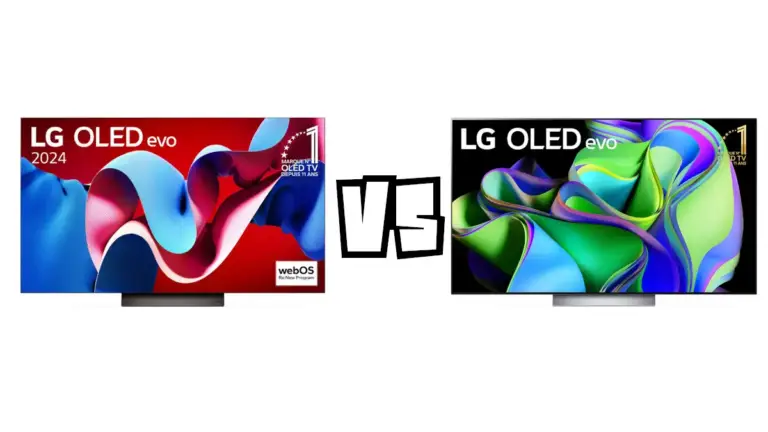 TV LG C4 OLED ou LG C3 OLED : le comparatif !