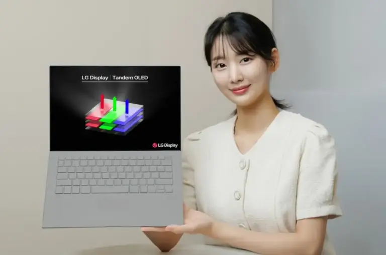 LG annonce ses écrans Tandem OLED pour les PC Portables
