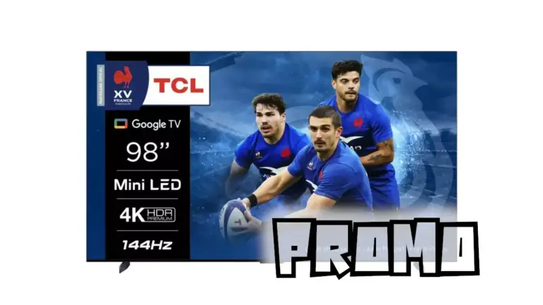 Promo TV TCL 98C805 Mini LED à 2031€ (-22%) : 98 pouces et 144Hz
