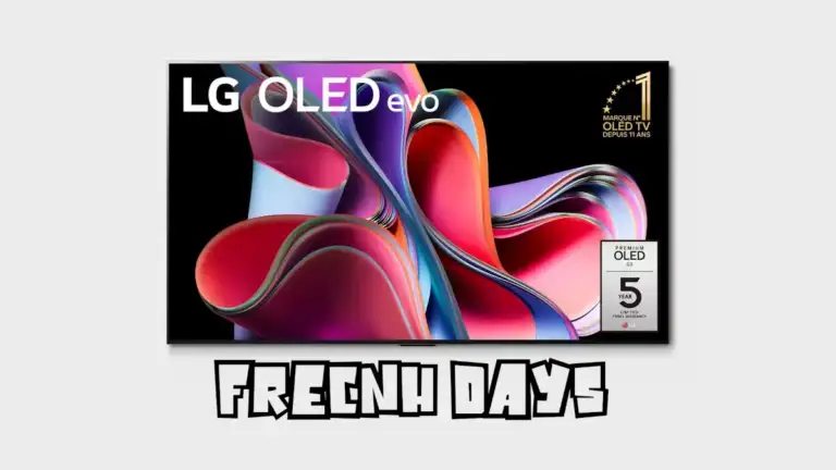 French Days 2024 La Fnac casse les prix du LG OLED65G3