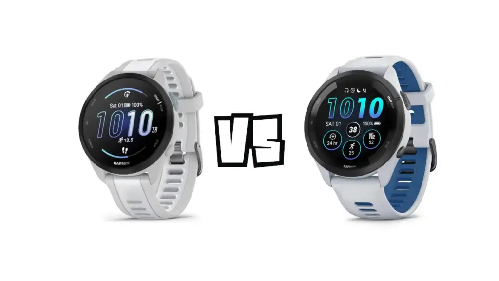 Garmin Forerunner 165 vs 265