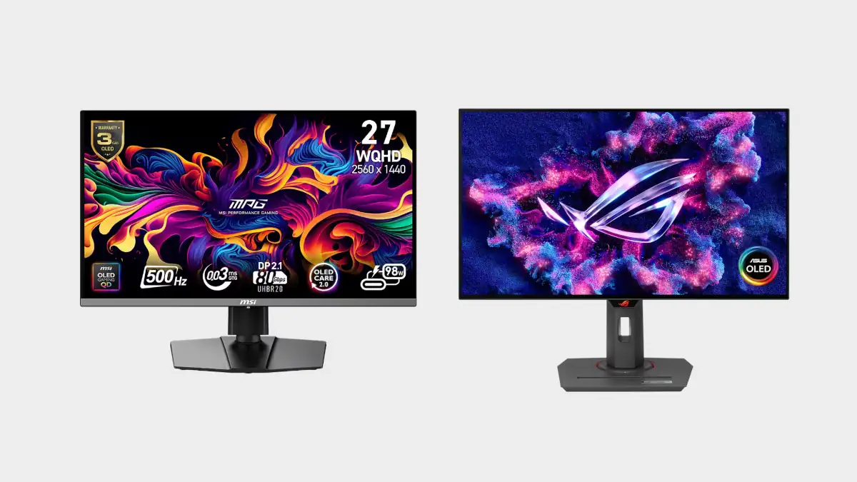 Une dalle QD-OLED à 500Hz chez Asus, MSI et Gigabyte