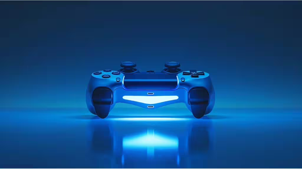 manette PS5 illustration générée par IA