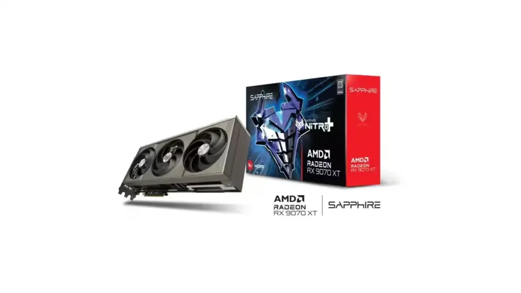 test Sapphire Nitro AMD Radeon RX 9070 XT Gaming OC
