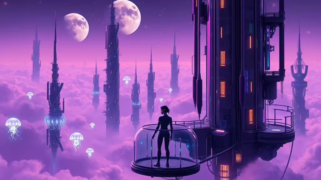 Flux IA génération image exemple SF