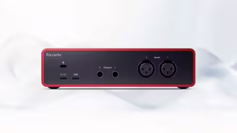 Focusrite Scarlett 2i2 4e génération arrière