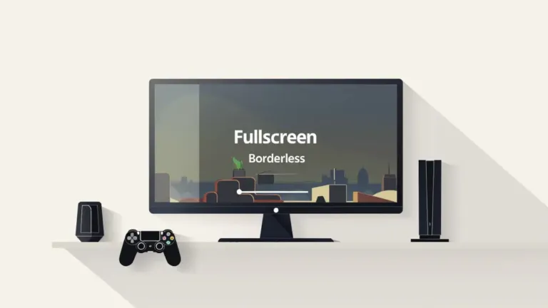 Fullscreen ou borderless