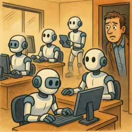 La démarche agressive consistant à licencier massivement du personnel pour le remplacer par un chatbot IA
