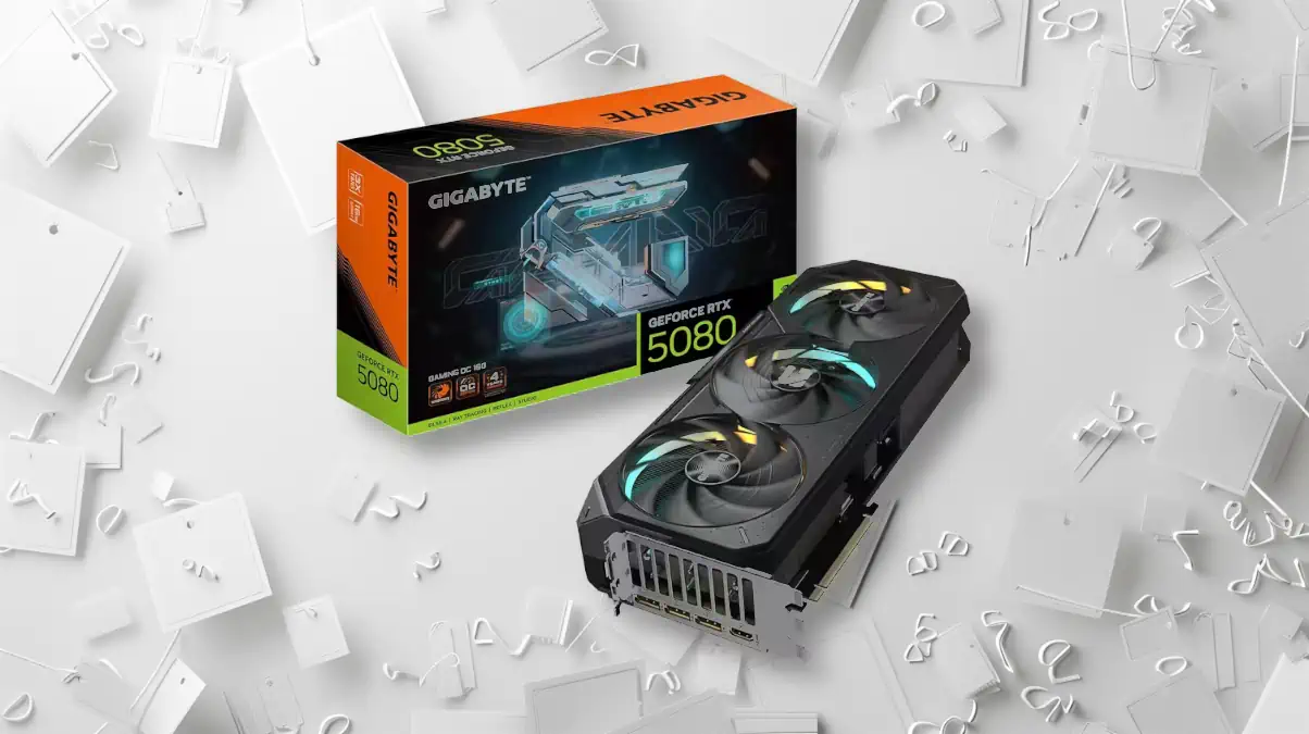 Promo RTX 5080 Gigabyte mai 2025