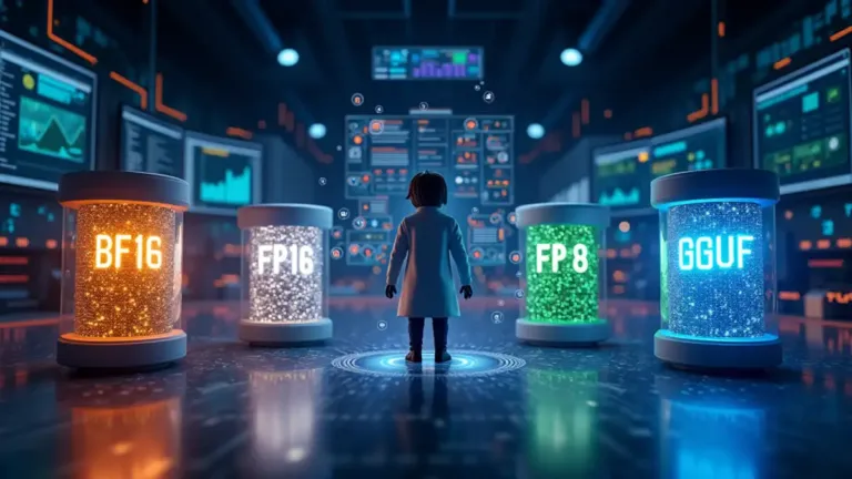 comfyui-format-bf16-fp16-fp8-gguf-choisir
