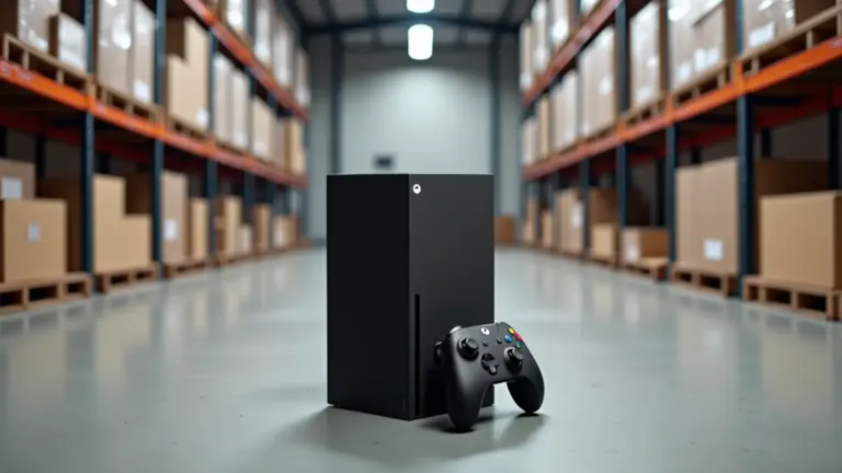 console Xbox Series X rupture de stock
