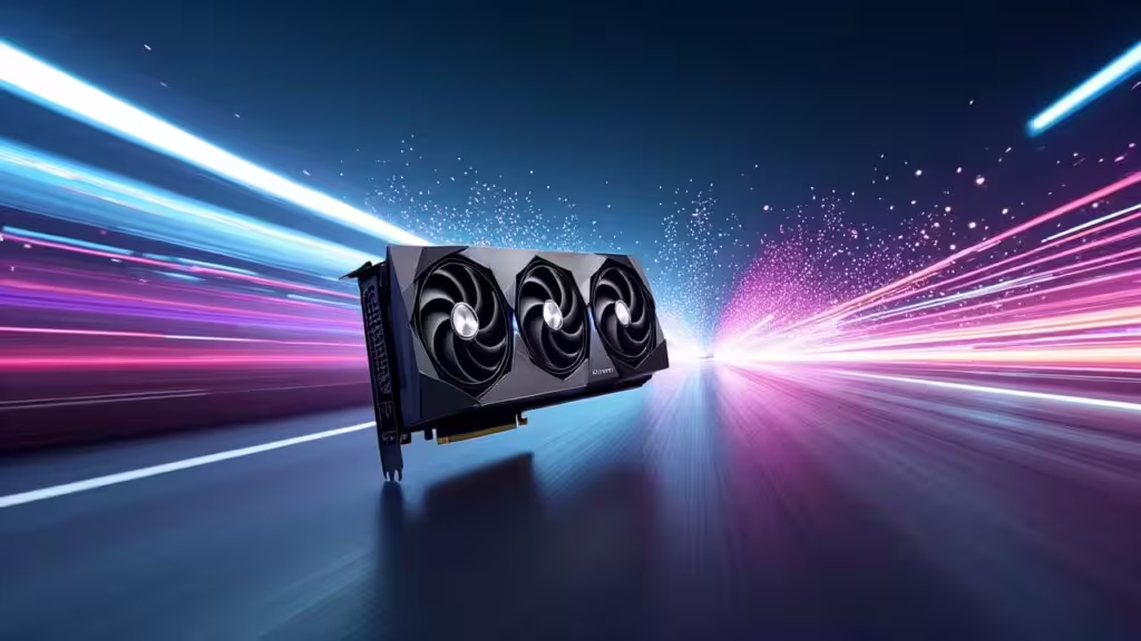 illustration Puissance de calcul brute et support des frameworks IA sur GPU