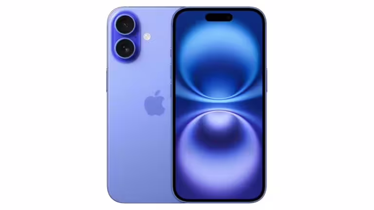 iPhone 16 bleu