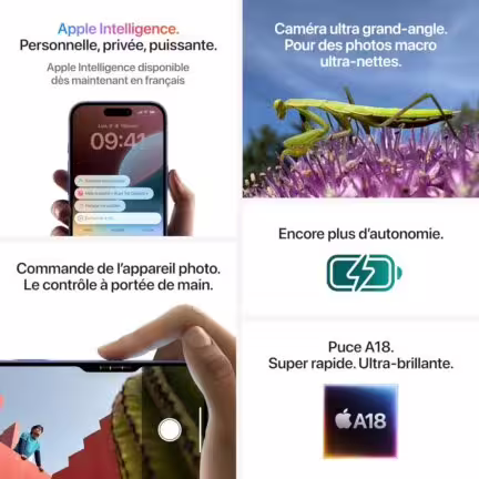 iPhone 16 fonctionnalités