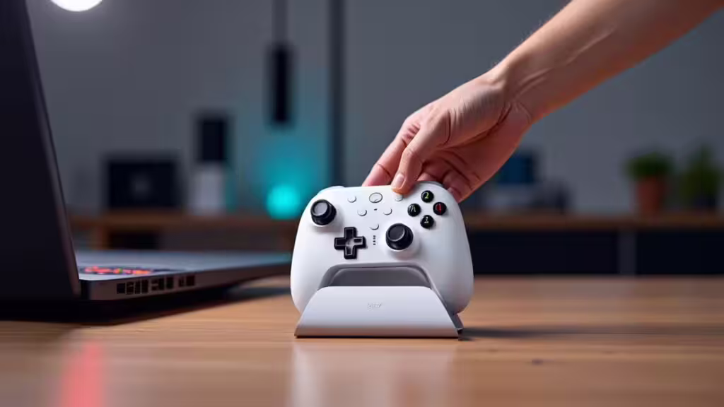 Manette 8BitDo Ultimate 2 sans fil blanche
