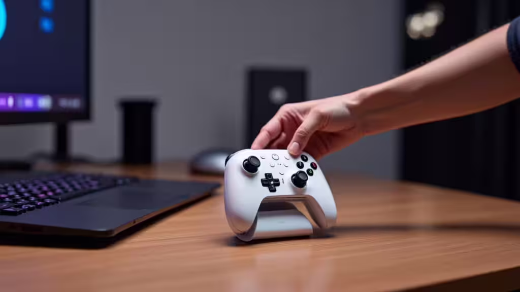 Manette 8BitDo Ultimate 2 sans fil demi profil