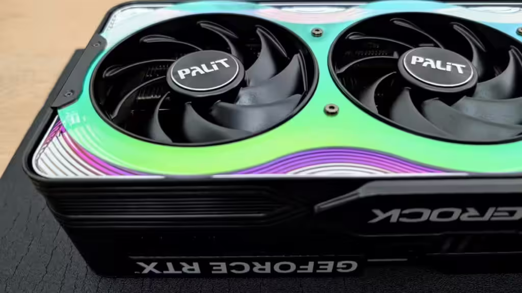 Palit GeForce RTX 5090 GameRock ventilateurs