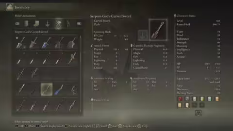 Elden Ring armes et type de dégâts 4