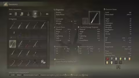 Elden Ring armes et type de dégâts 6