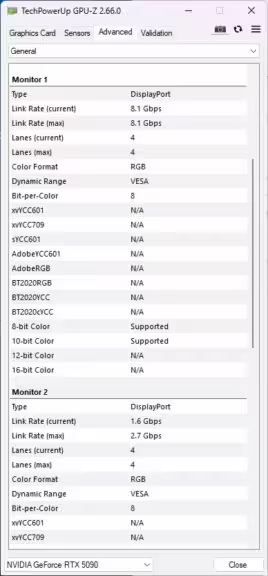 GPU-Z monitor
