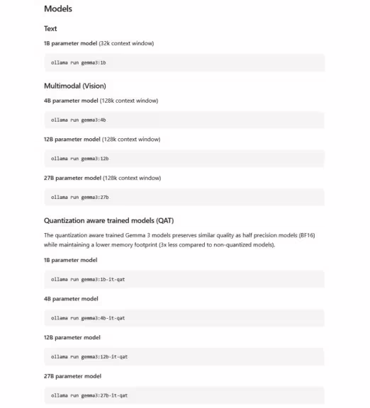 Ollama installer une autre version avec le nombre de paramètres et les modèles quantifiés 1