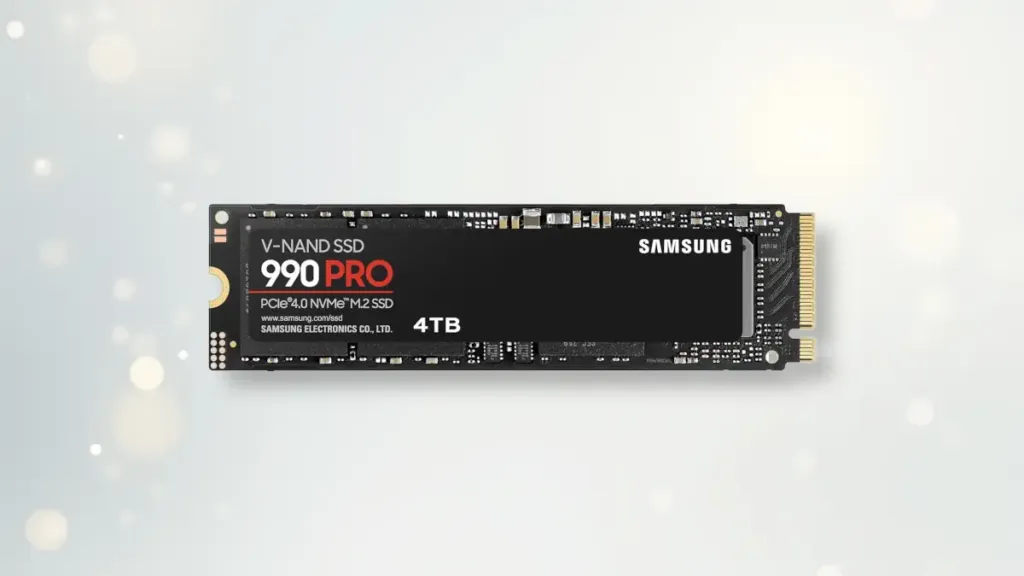 Promo Samsung SSD 990 Pro NVMe M2 Pcle 40 4To